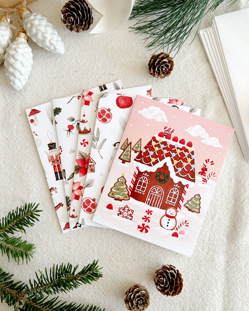 Cartes de Noël assorties
