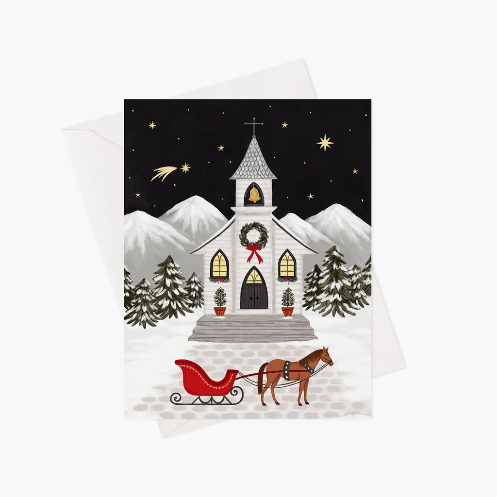 Carte de voeux - Chapelle de Noël