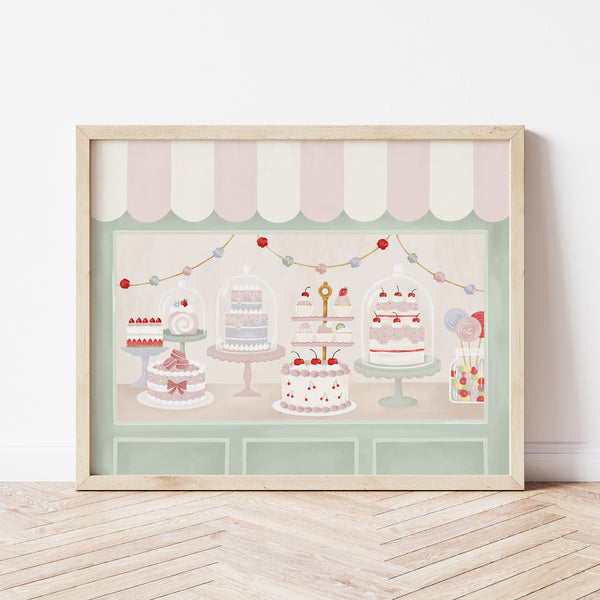 Affiche pour enfant - Gâteaux