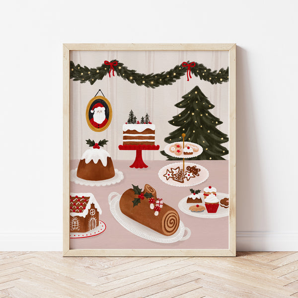 Affiche de Noël - Réveillon
