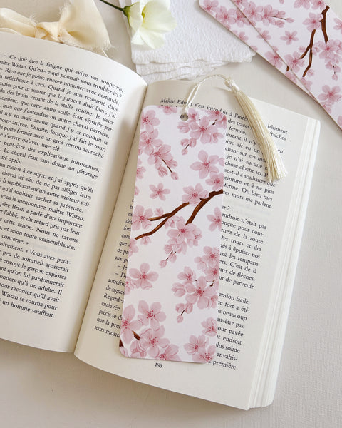 Marque-page fleuri - Sakuras